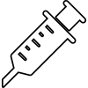 Syringe icon filled